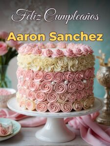 Feliz cumpleaños aaron sanchez