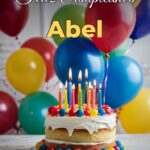 feliz cumpleaños abel