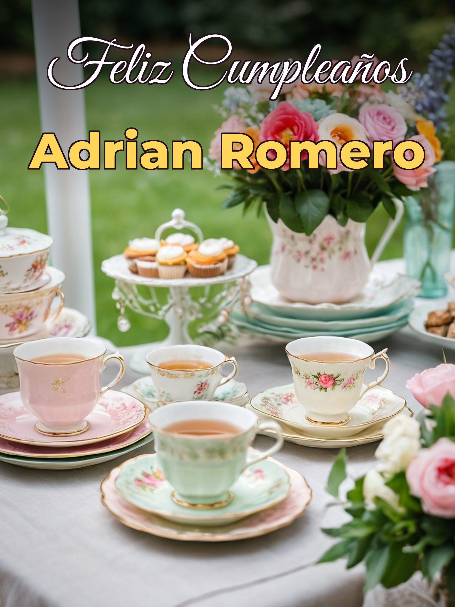 Feliz cumpleaños adrian romero