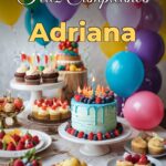 feliz cumpleaños adriana