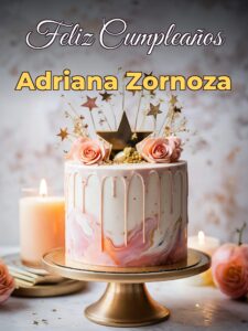 Feliz cumpleaños adriana zornoza