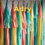 feliz cumpleaños adry