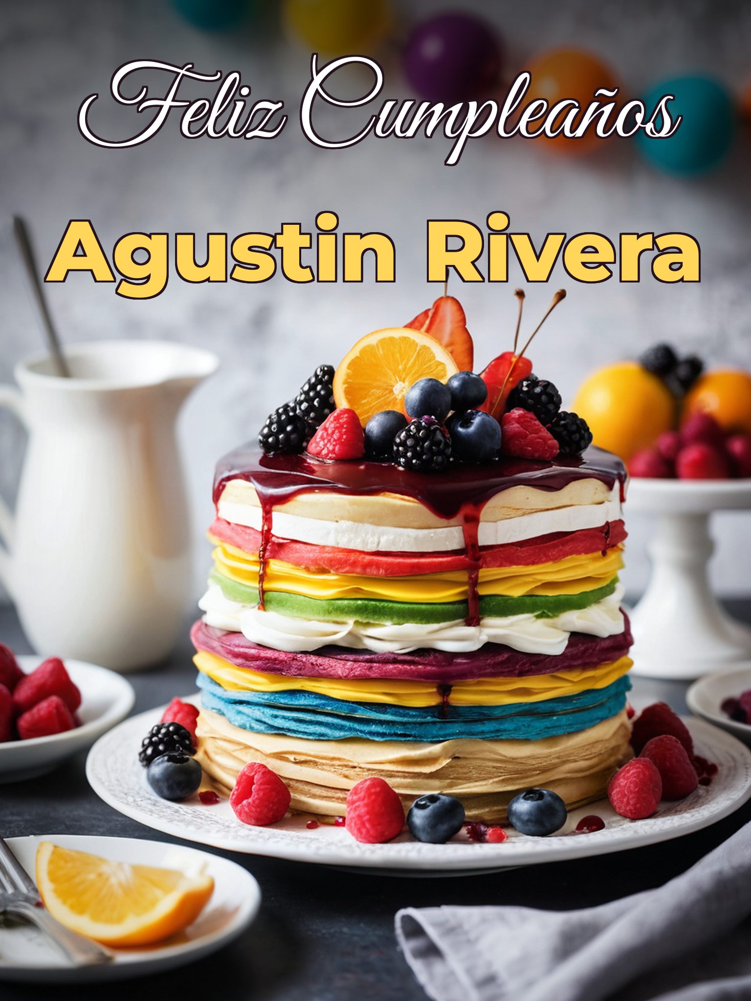Feliz cumpleaños agustin rivera