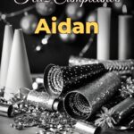 feliz cumpleaños aidan