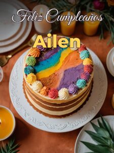 Feliz cumpleaños ailen