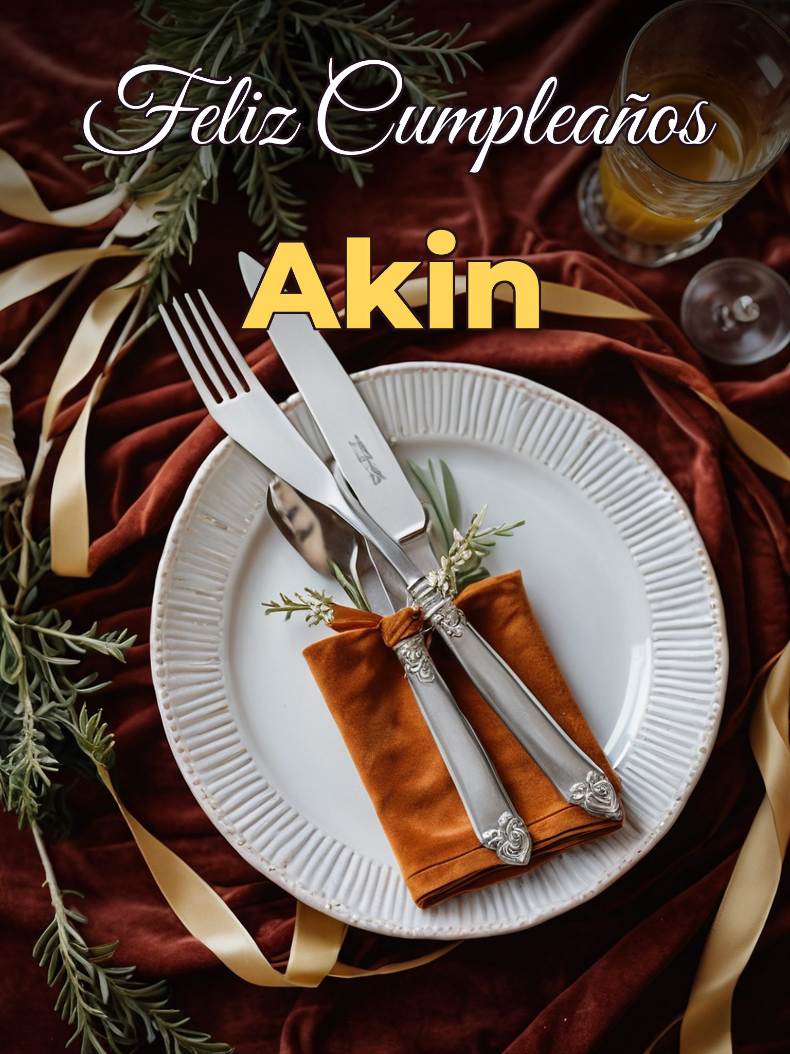 Feliz cumpleaños akin