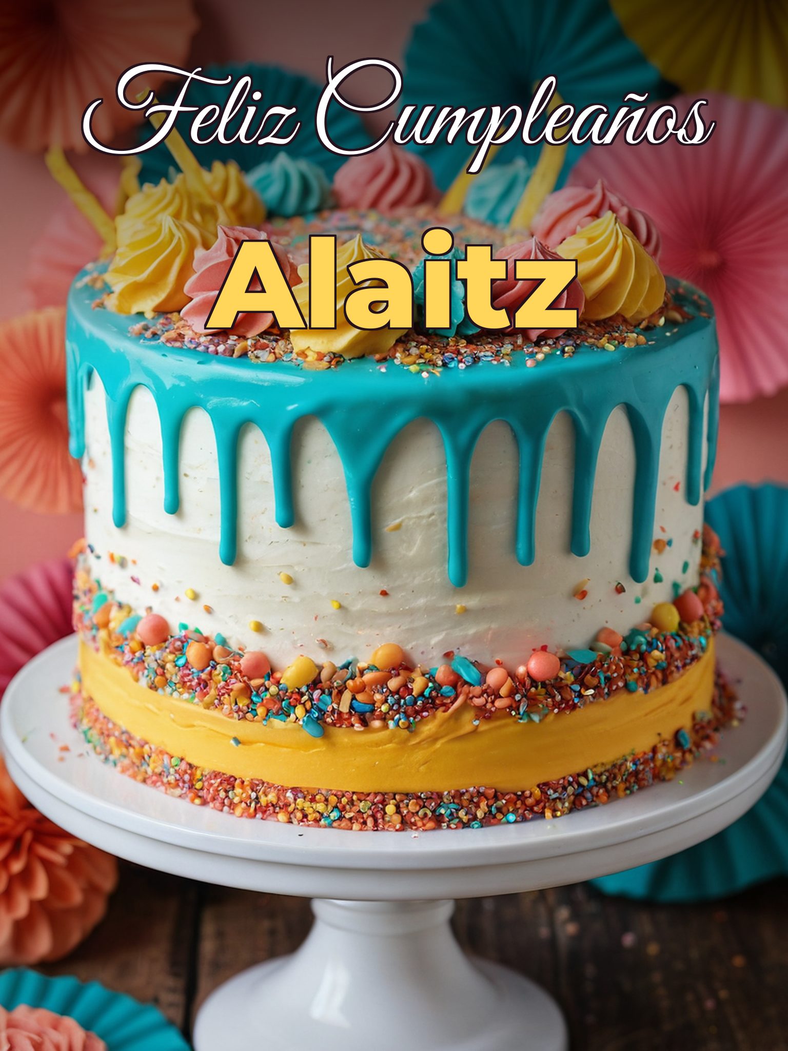 Feliz cumpleaños alaitz