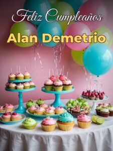 Feliz cumpleaños alan demetrio