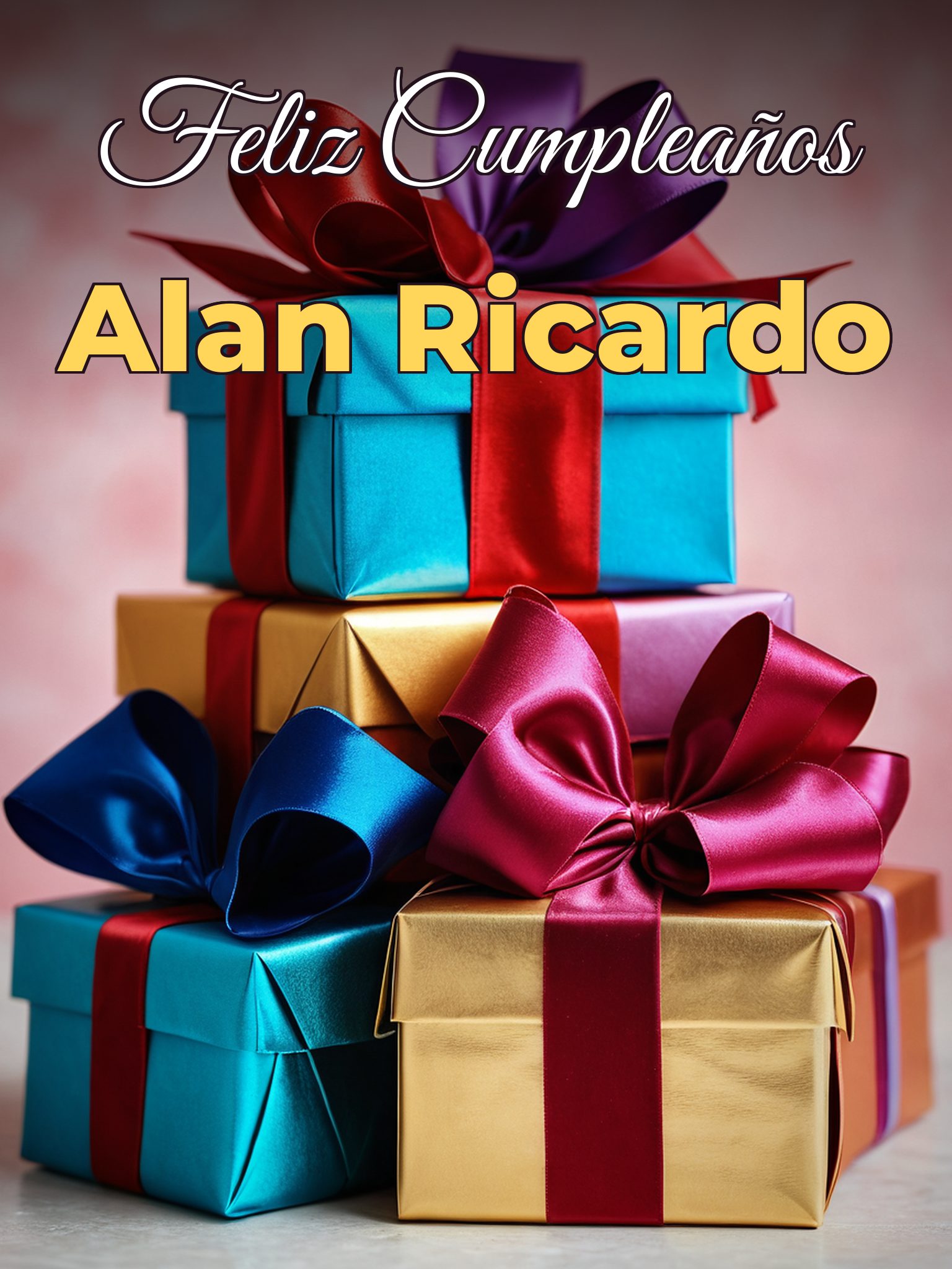 Feliz cumpleaños alan ricardo