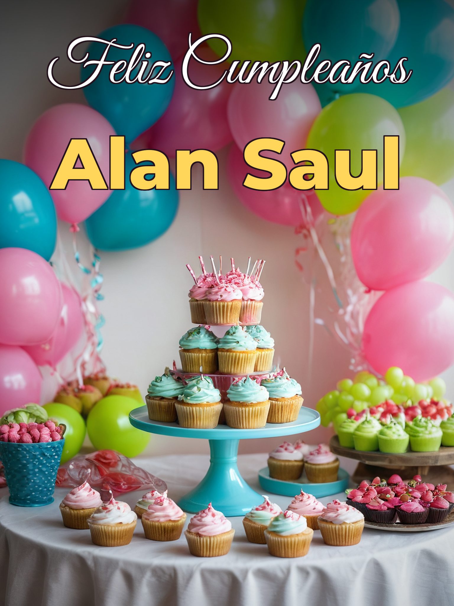 Feliz cumpleaños alan saul