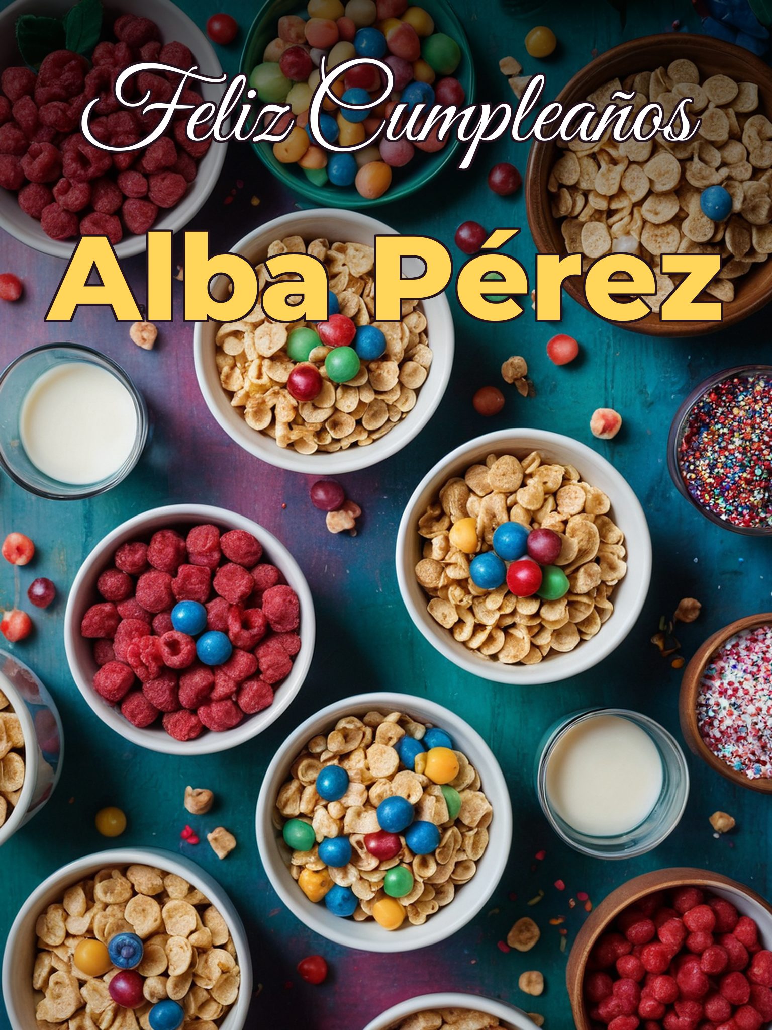 Feliz cumpleaños alba pérez