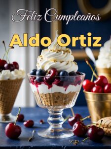 Feliz cumpleaños aldo ortiz