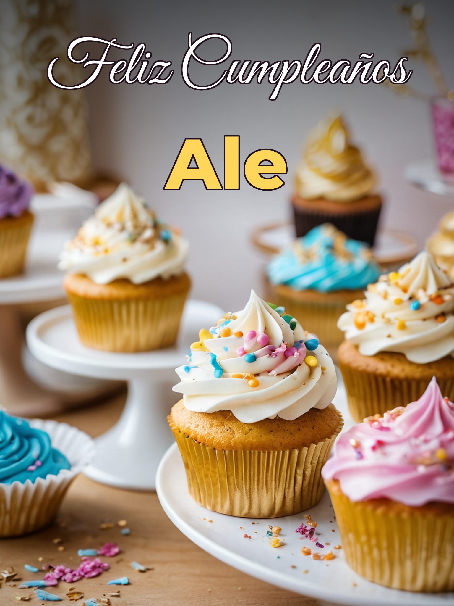 Feliz cumpleaños ale