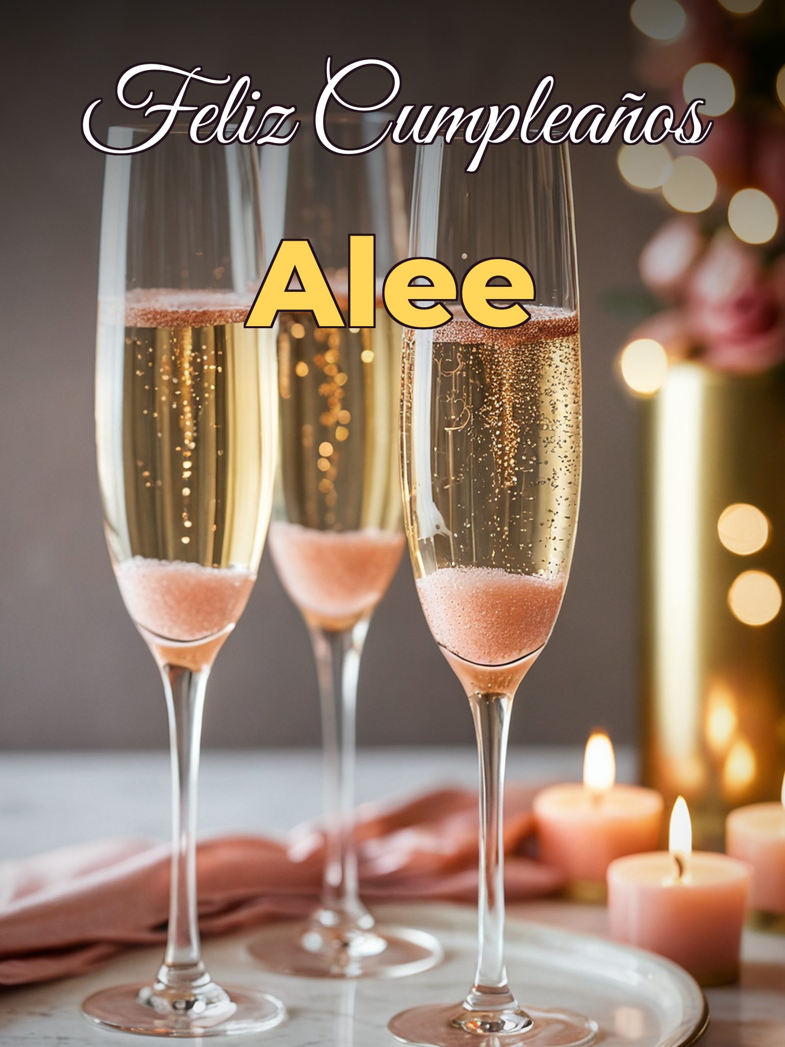 Feliz cumpleaños alee