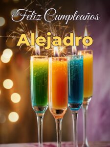 Feliz cumpleaños alejadro