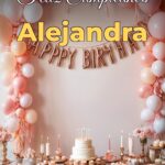 feliz cumpleaños alejandra