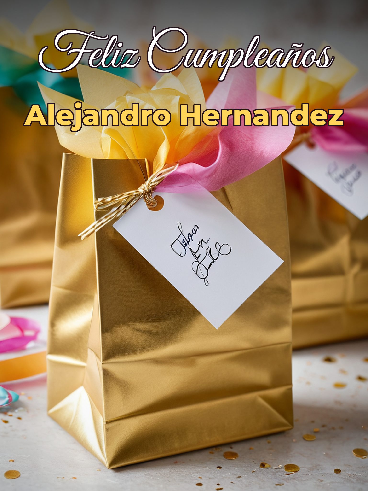 Feliz cumpleaños alejandro hernandez