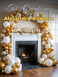 Feliz cumpleaños alejandro romero