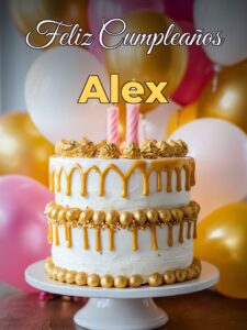 Feliz cumpleaños alex