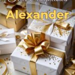 feliz cumpleaños alexander