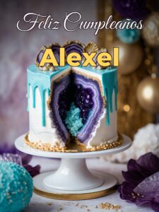 Feliz cumpleaños alexel