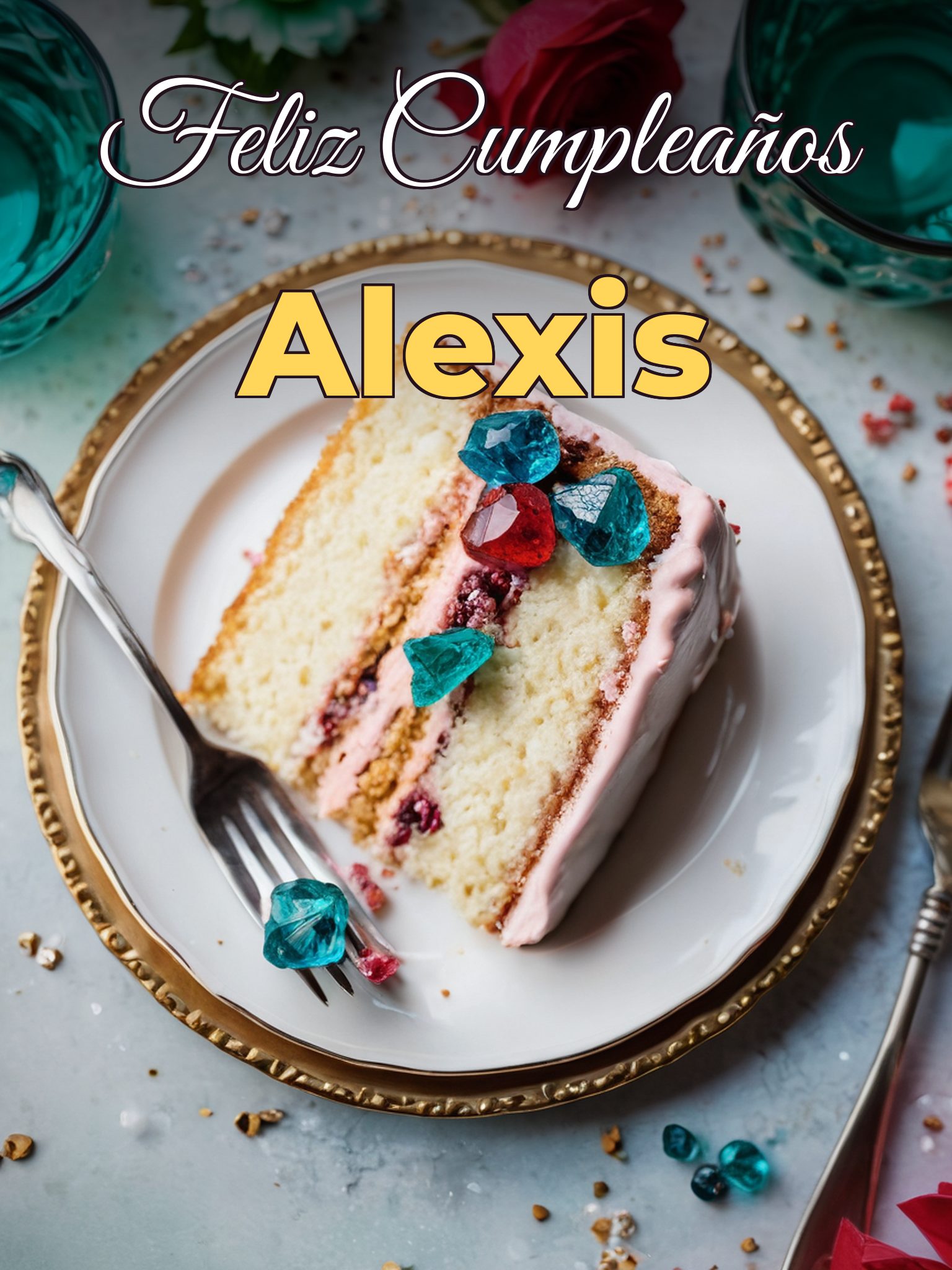 Feliz cumpleaños alexis