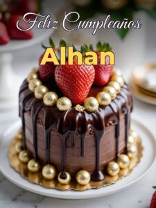 Feliz cumpleaños alhan