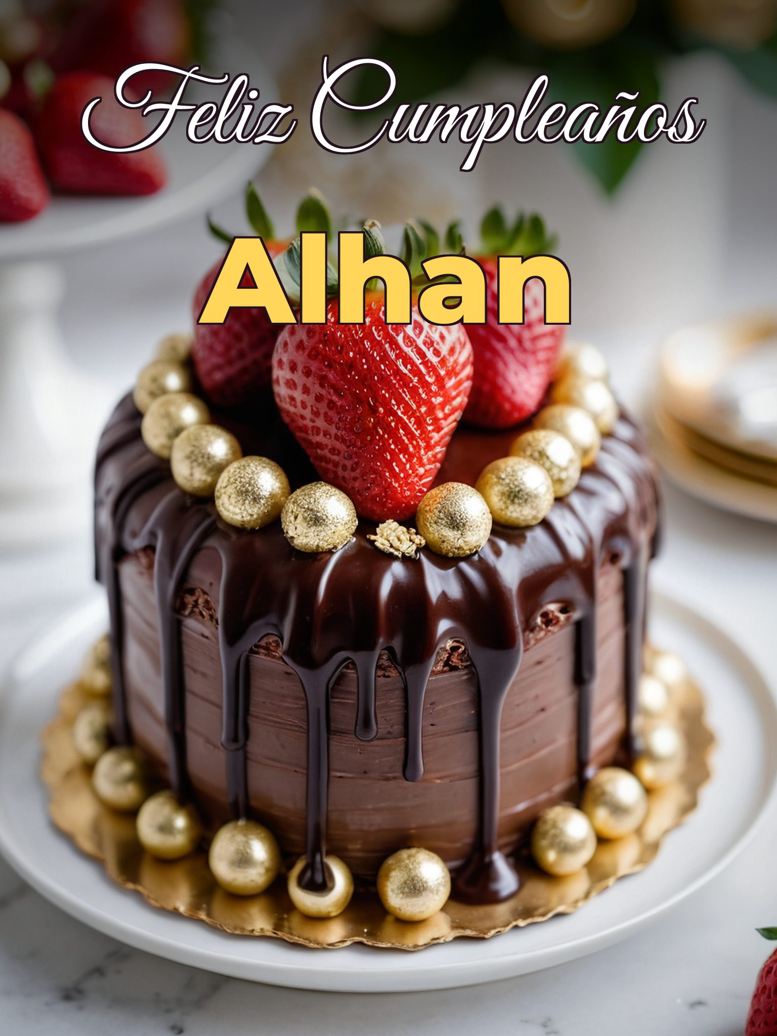Feliz cumpleaños alhan