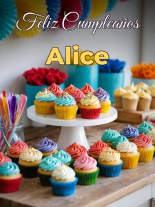 Feliz cumpleaños alice