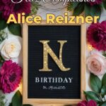 feliz cumpleaños alice reizner