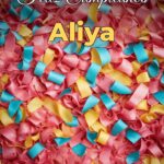 feliz cumpleaños aliya