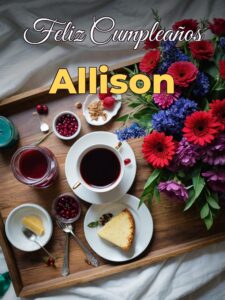 Feliz cumpleaños allison