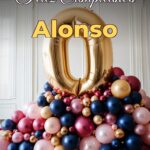 feliz cumpleaños alonso