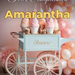 feliz cumpleaños amarantha