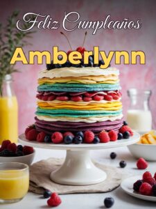 Feliz cumpleaños amberlynn