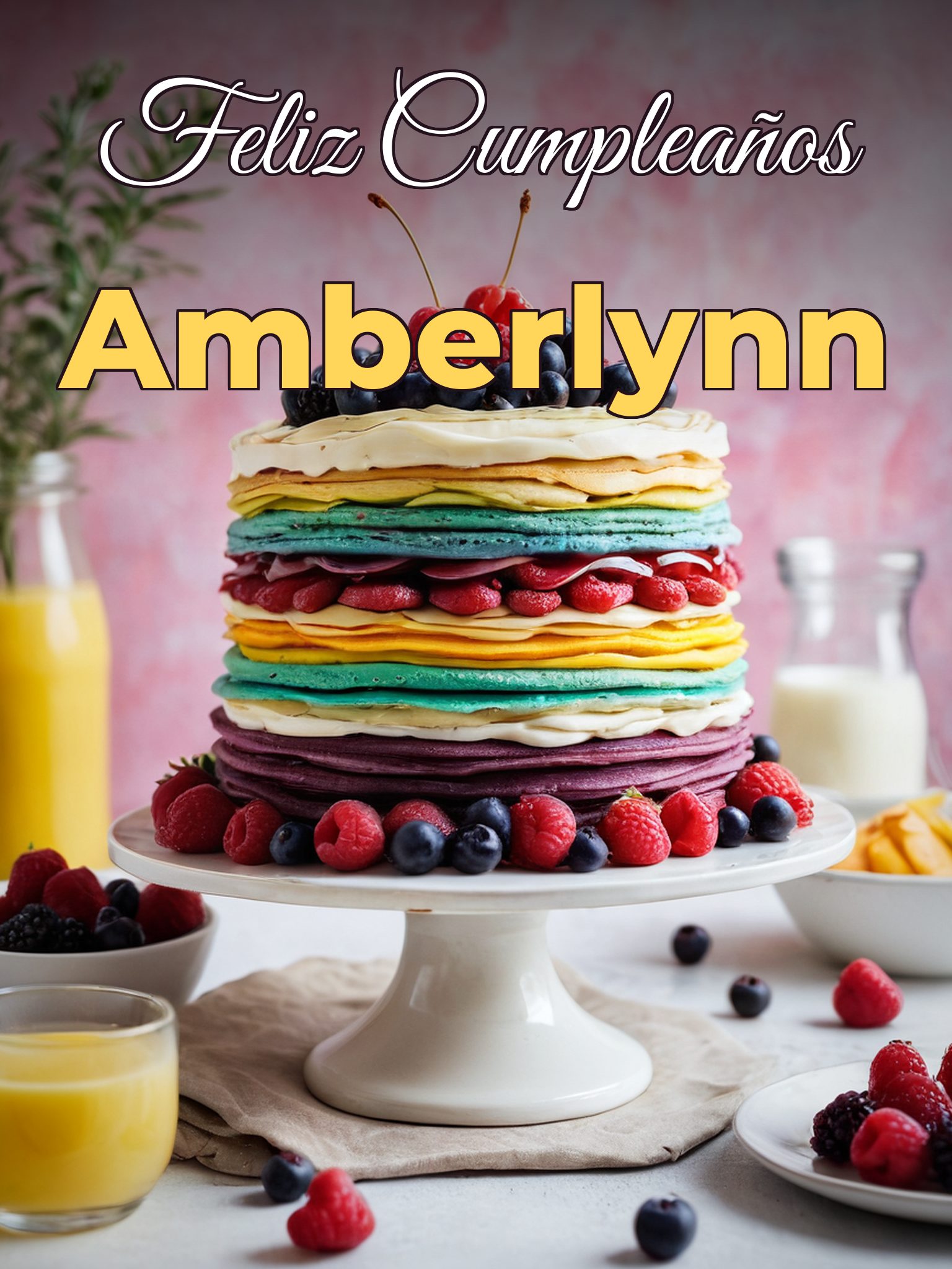 Feliz cumpleaños amberlynn