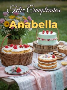 Feliz cumpleaños anabella