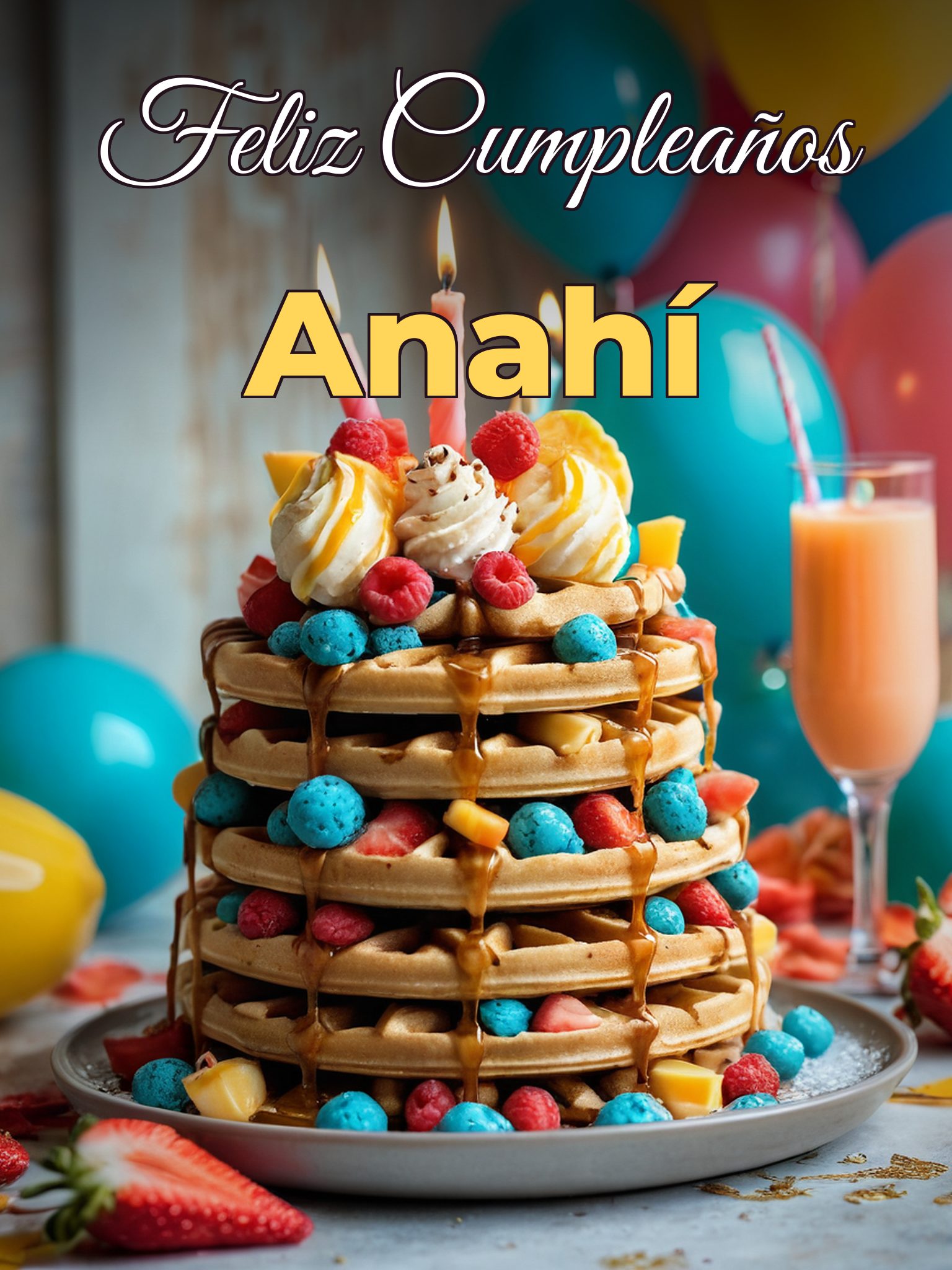 Feliz cumpleaños anahí