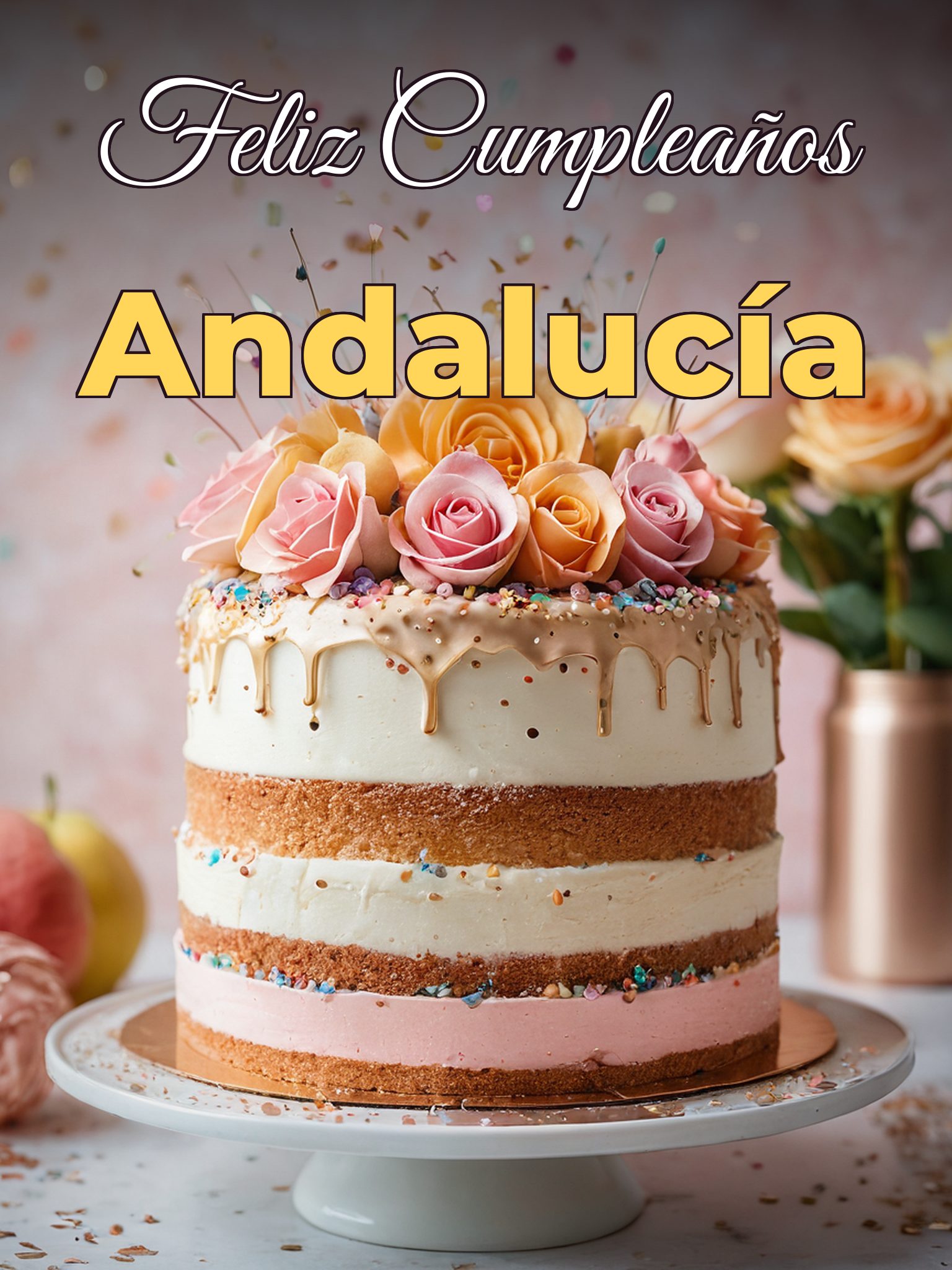 Feliz cumpleaños andalucía