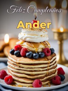 Feliz cumpleaños ander