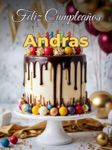 Feliz cumpleaños andras
