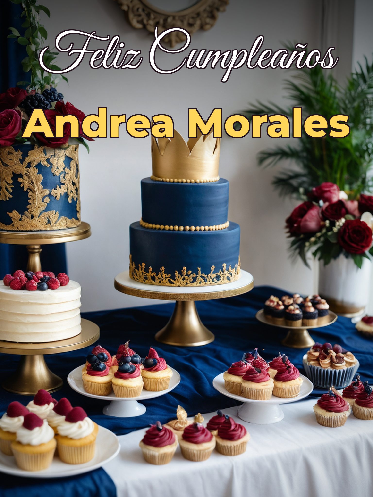 Feliz cumpleaños andrea morales