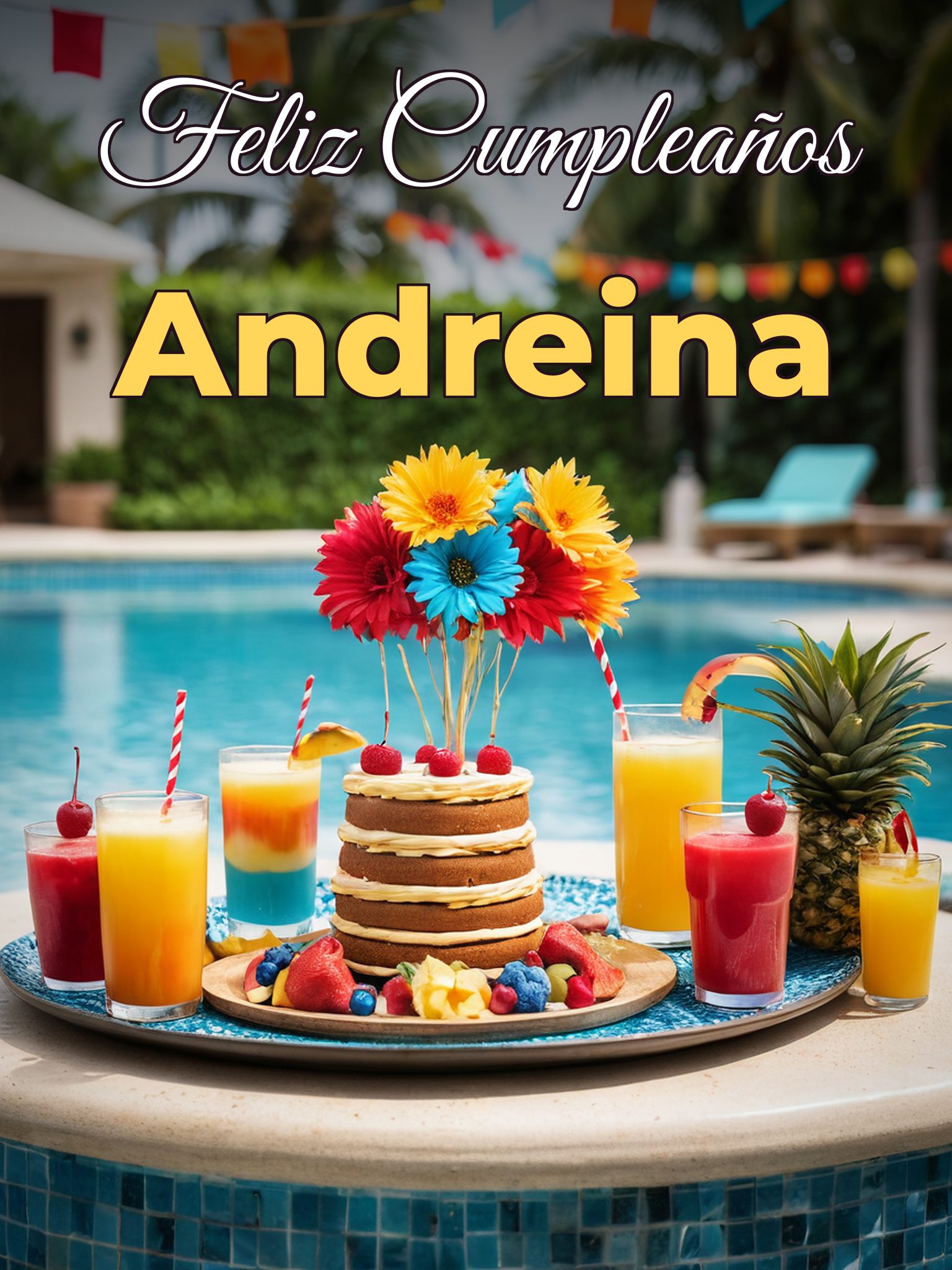 Feliz cumpleaños andreina