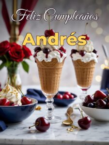 Feliz cumpleaños andrés