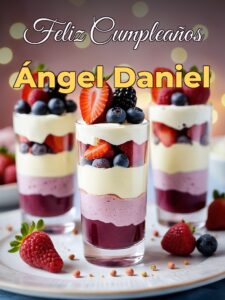 Feliz cumpleaños Ángel daniel