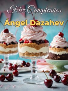 Feliz cumpleaños Ángel dazahev
