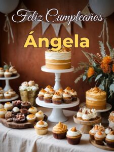 Feliz cumpleaños ángela