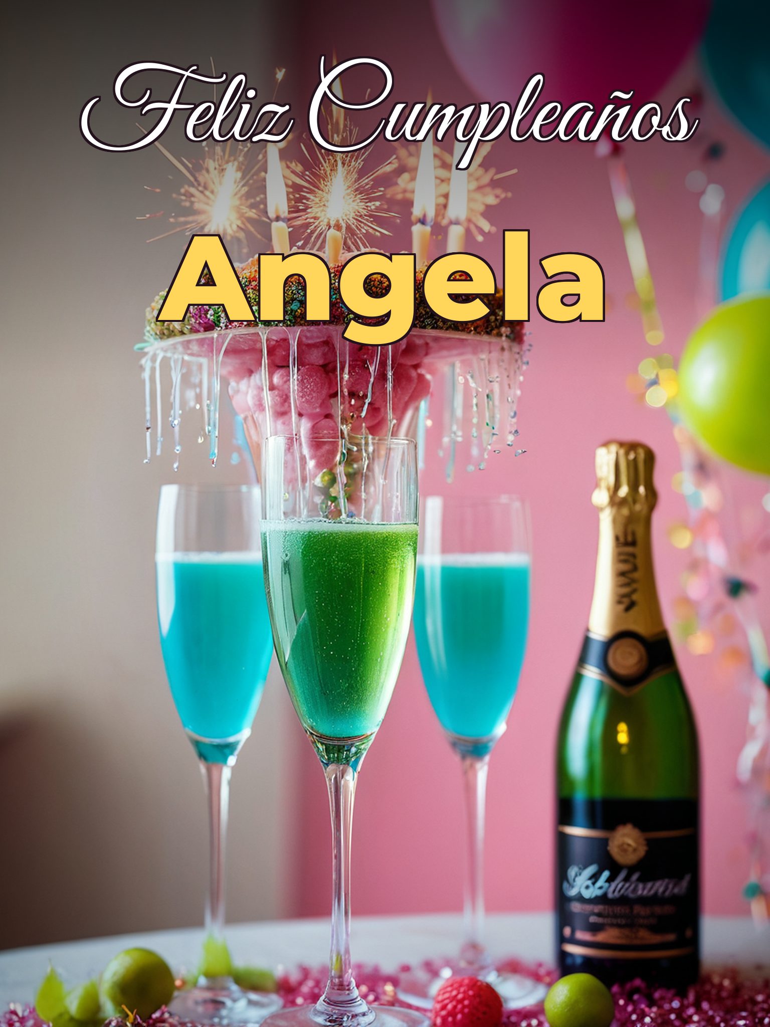 Feliz cumpleaños angela