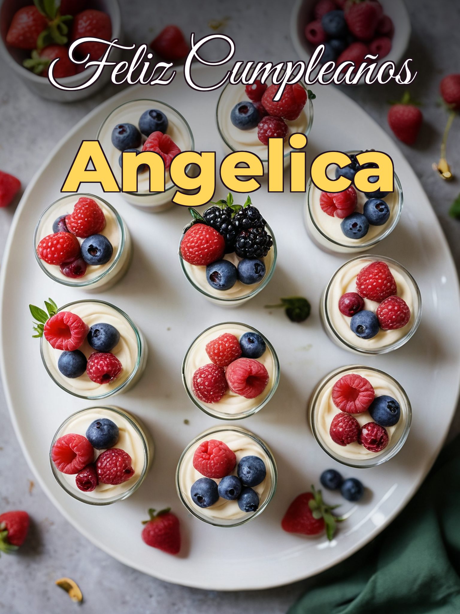 Feliz cumpleaños angelica