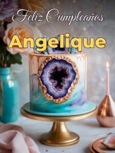 Feliz cumpleaños angelique